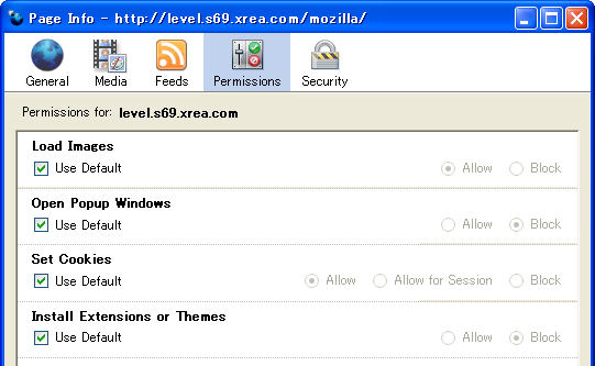 Page Info: Firefox 3
