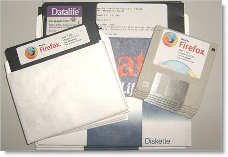 Firefox Floppy Disks