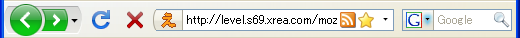 Firefox 3: ツールバー