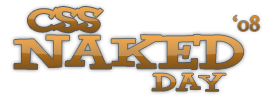 CSS Naked Day '08