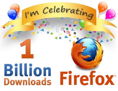 Celebrate 1 billion Firefox downloads Celebrate 1 billion Firefox downloads
