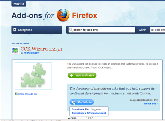 Mozilla Add-ons contributions Mozilla Add-ons contributions