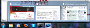 Firefox 3.6 task bar tab preview Firefox 3.6 task bar tab preview